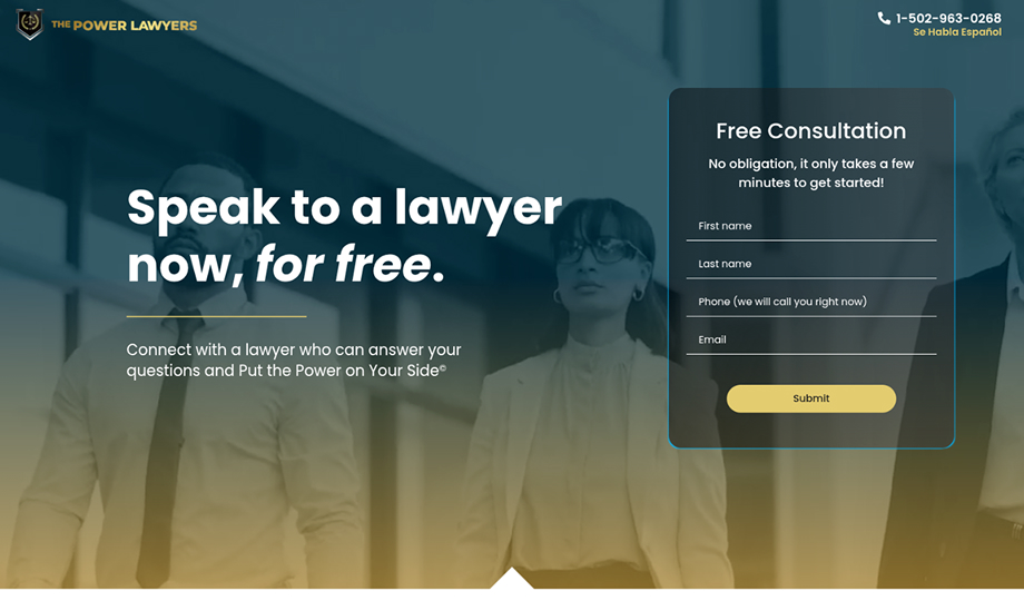 Lead Generation Website
